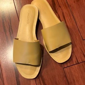 Madewell Boardwalk Slide - Desert Camel